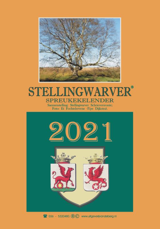 Omslag van Stellingwarver spreukekelender 2021