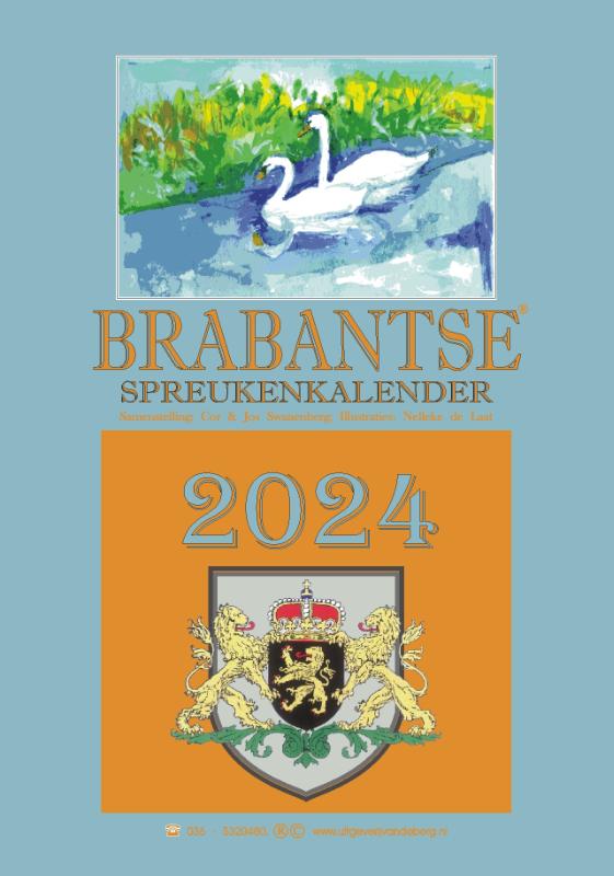 Omslag van Brabantse spreukenkalender 2024