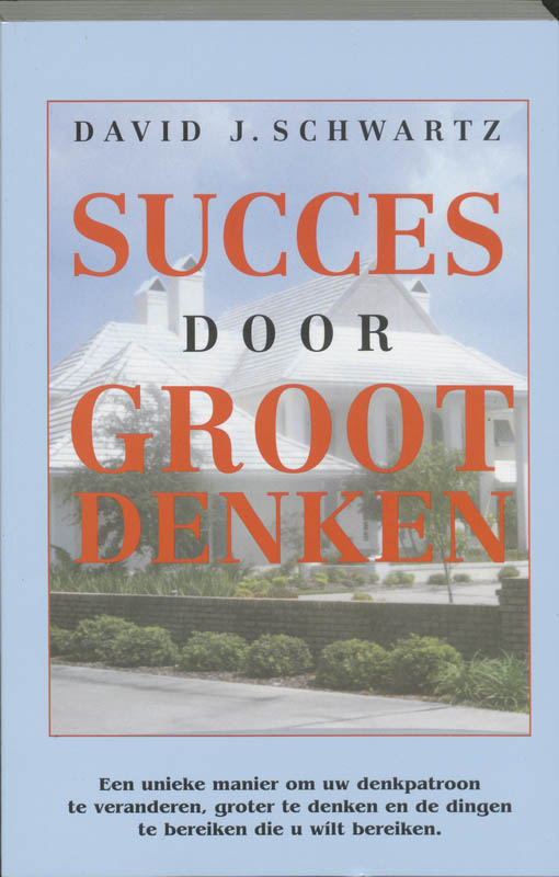 Omslag van Succes door groot denken