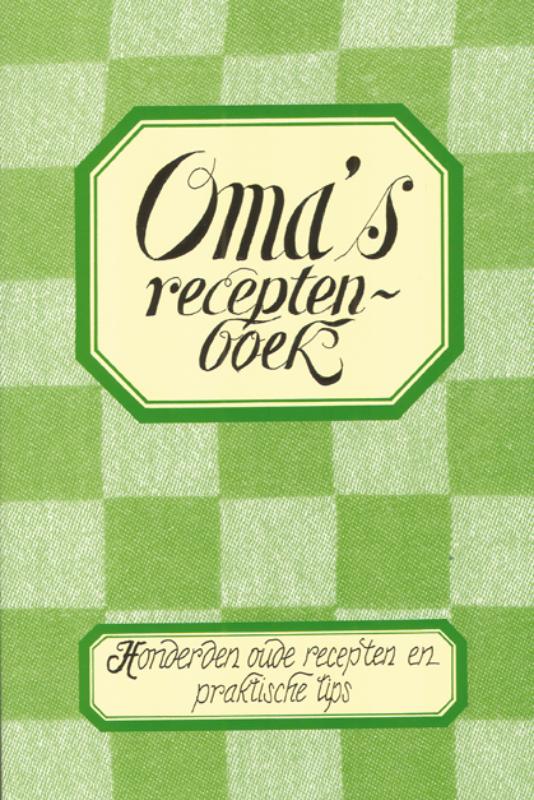 Omslag van Oma's receptenboek