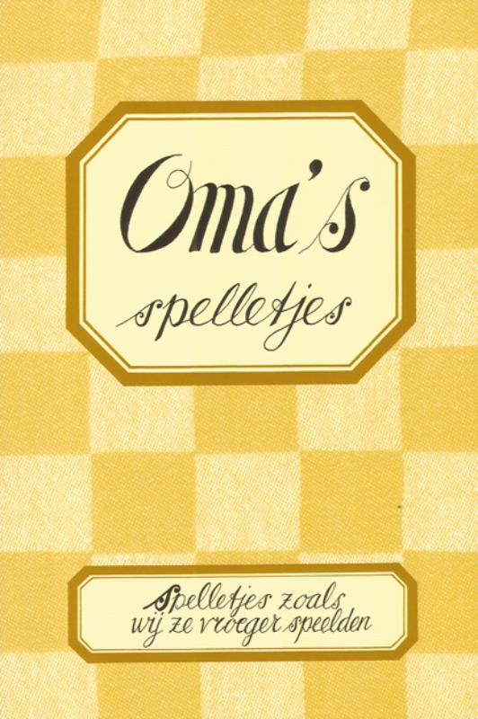 Omslag van Oma's Spelletjes