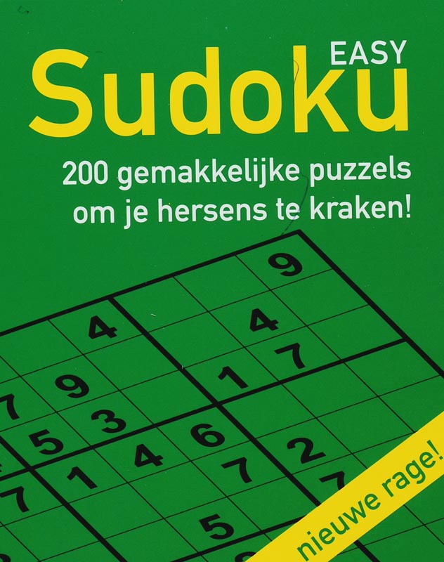 Omslag van Easy Sudoku