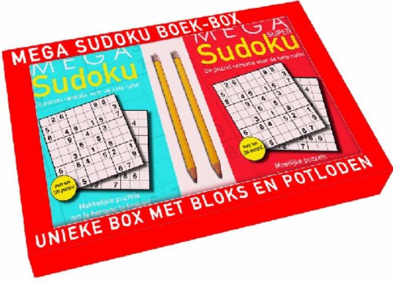 Omslag van Mega sudoku Boek-box