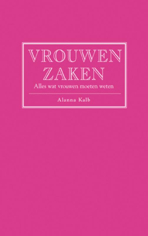Omslag van Vrouwenzaken