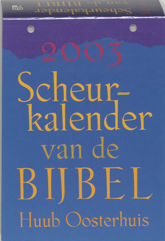 Omslag van 2003