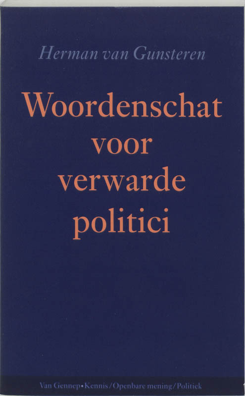 Omslag van Woordenschat voor verwarde politici
