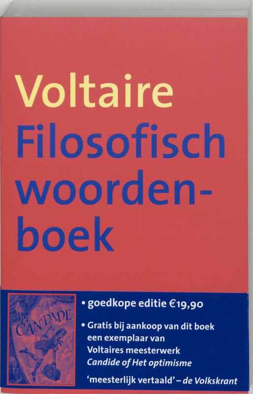 Omslag van Filosofisch woordenboek, of De rede op alfabet