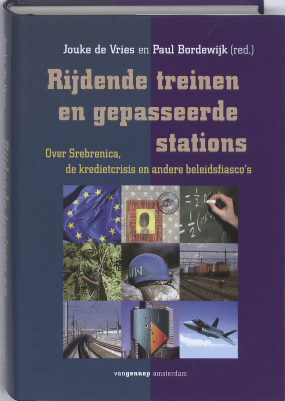 Omslag van Rijdende treinen en gepasseerde stations