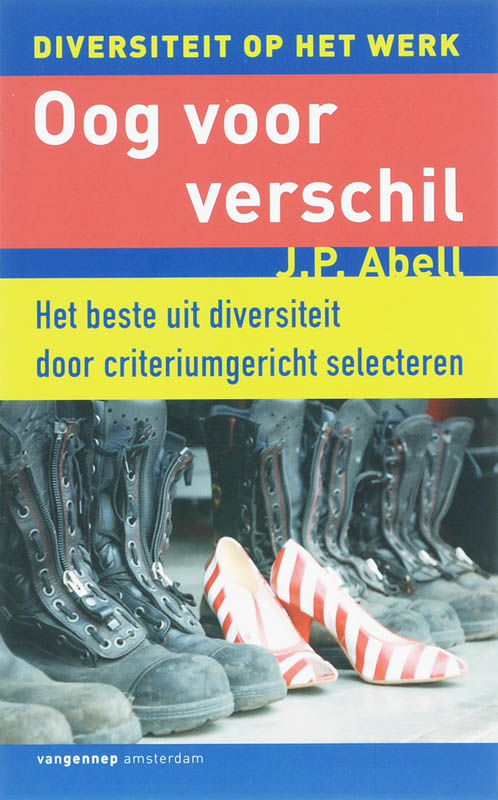 Omslag van Oog voor verschil