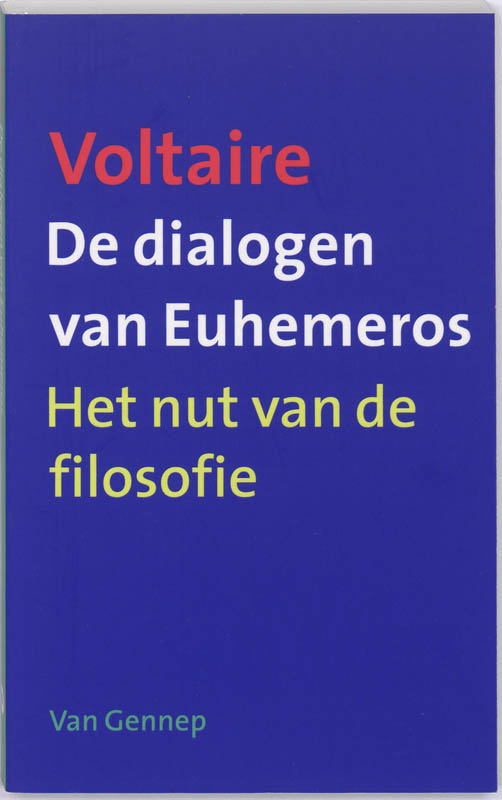 Omslag van De dialogen van Euhemeros