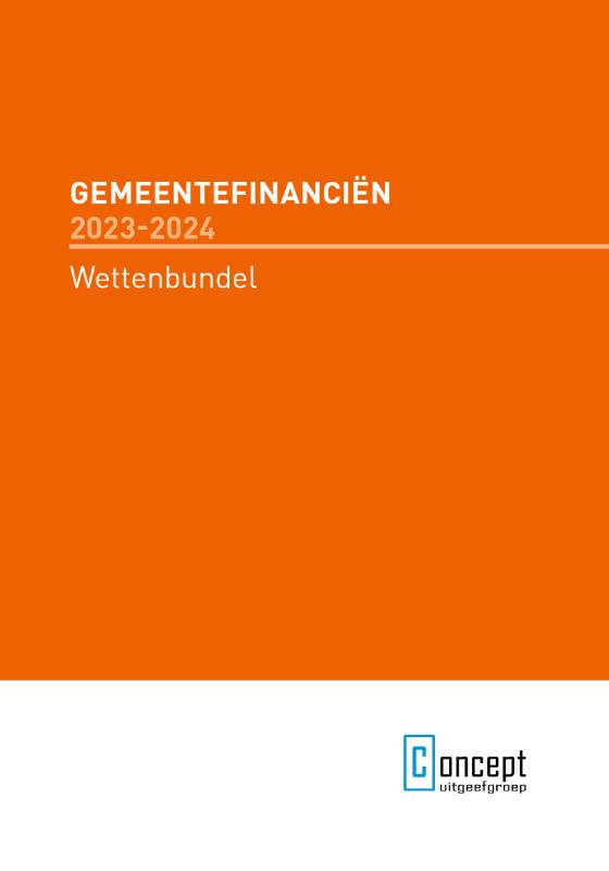 Omslag van Gemeentefinanciën 2023-2024