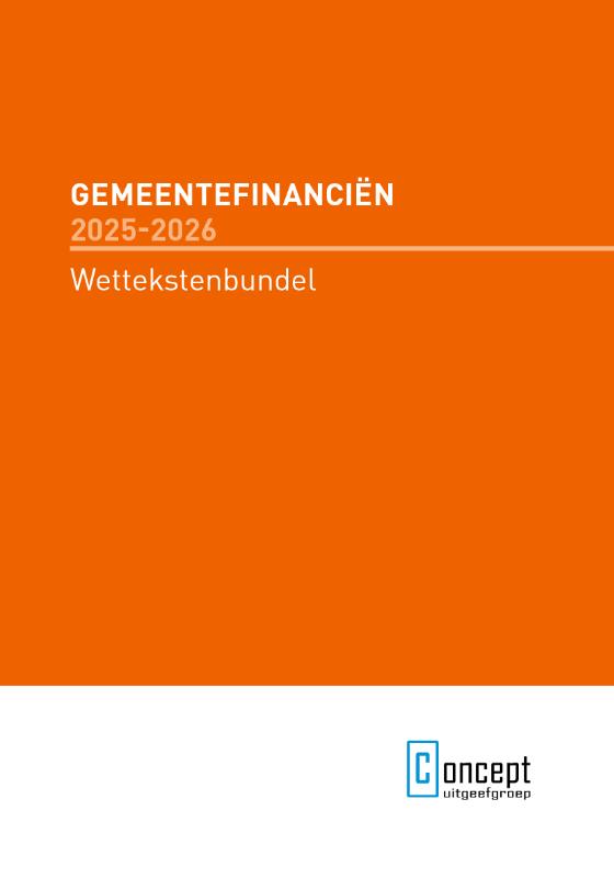 Omslag van Gemeentefinanciën 2025-2026