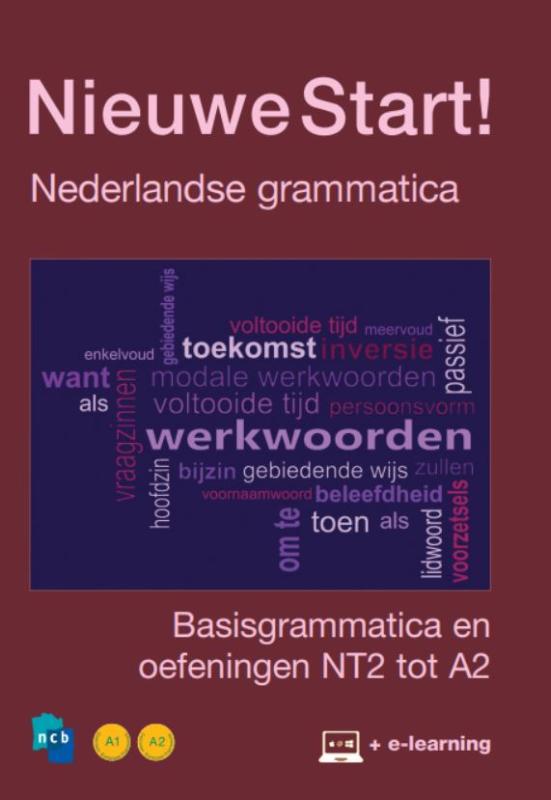Omslag van Basisgrammatica en oefeningen NT2 tot A2