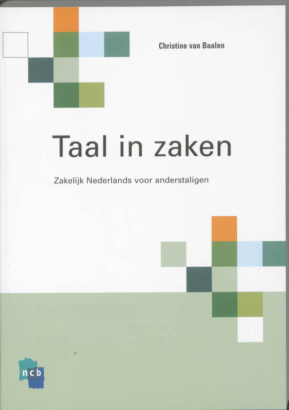 Omslag van Taal in zaken