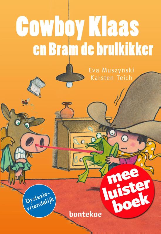 Omslag van Cowboy Klaas en Bram de brulkikker