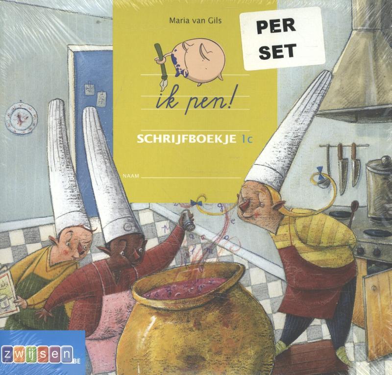 Omslag van Schrijfboekje 1C leerjaar 4