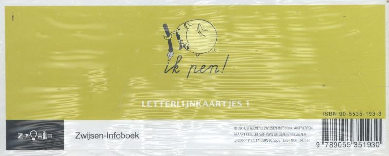 Omslag van Letterlijnkaartjes