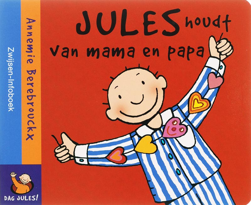 Omslag van Jules houdt van mama en papa