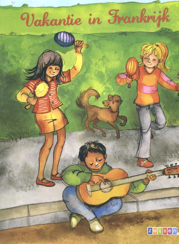 Omslag van vakantie in Frankrijk leerjaar 2
