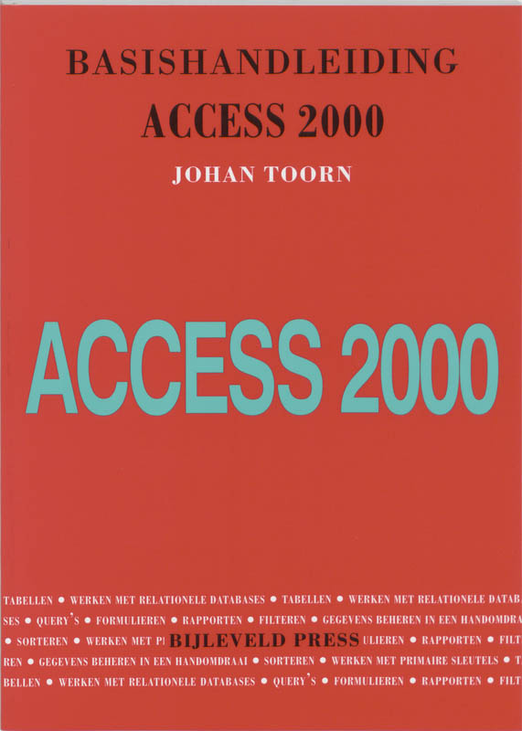 Omslag van Basishandleiding Access 2000