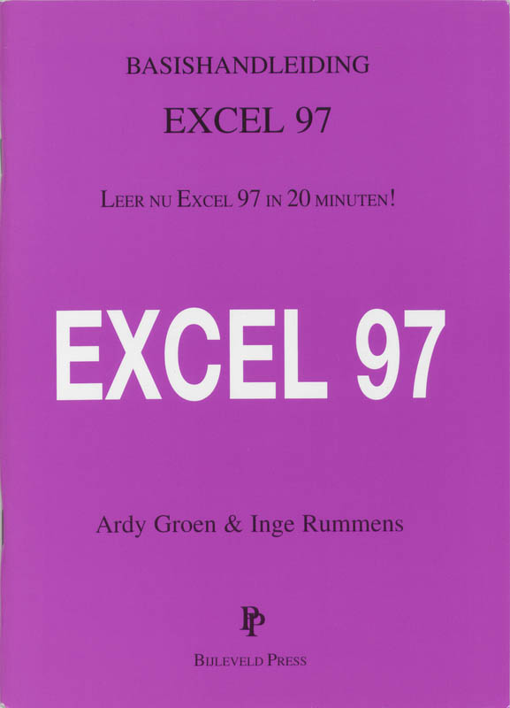 Omslag van Basishandleiding Excel 97