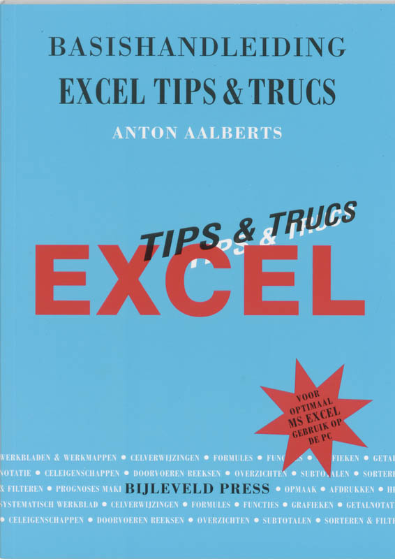 Omslag van Basishandleiding Excel tips & trucs
