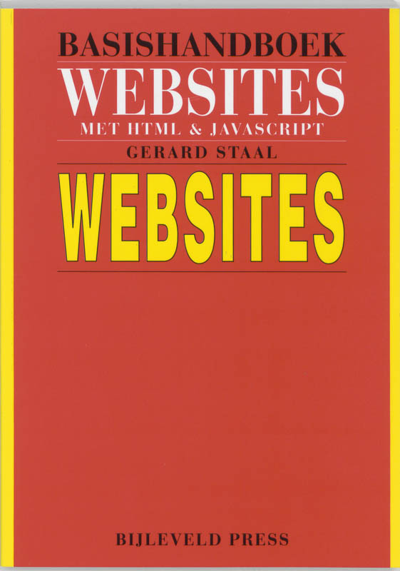 Omslag van Basishandboek websites met HTML & JavaScript