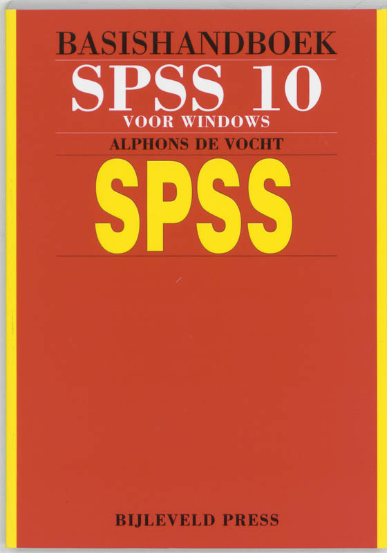 Omslag van Basishandboek SPSS 10