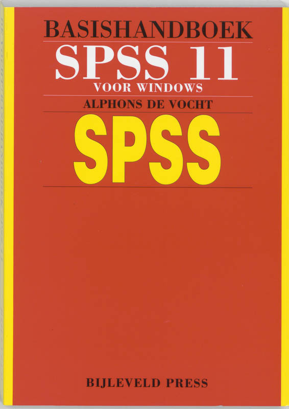 Omslag van Basishandboek SPSS 11