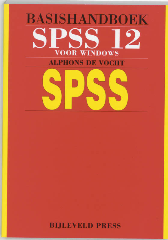 Omslag van Basishandboek SPSS 12