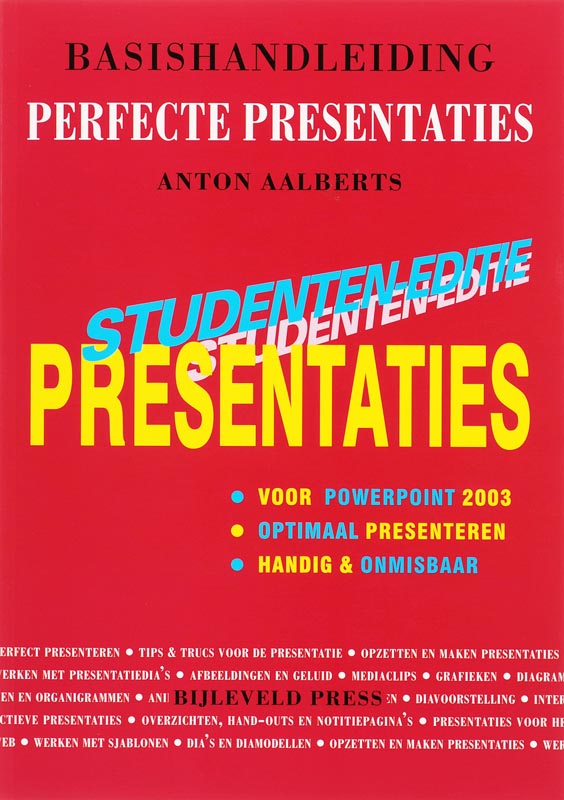 Omslag van Basishandleiding perfecte presentaties met PowerPoint 2003