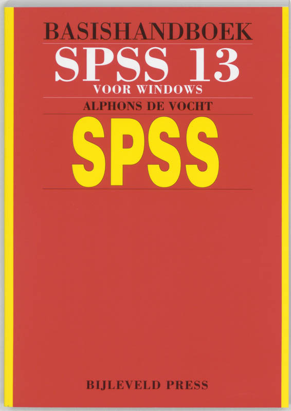 Omslag van Basishandboek SPSS 13