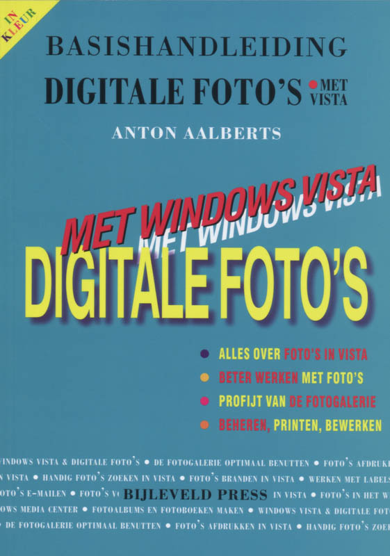 Omslag van Basishandleiding Digitale foto's met Windows Vista