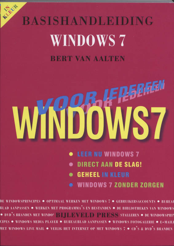Omslag van Basishandleiding Windows 7
