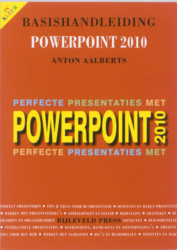 Omslag van Basishandleiding PowerPoint 2010