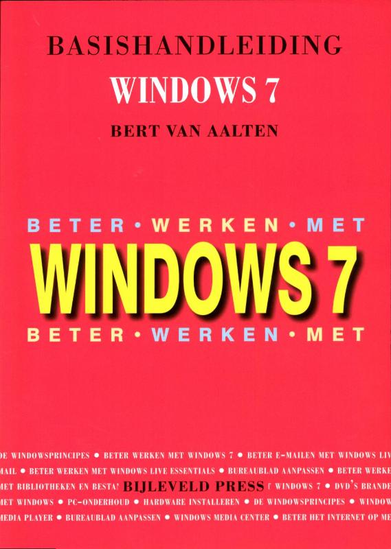 Omslag van Beter werken met Windows 7