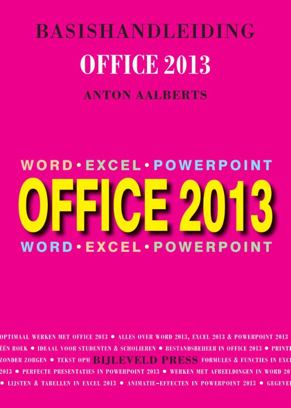 Omslag van Basishandleiding Office 2013