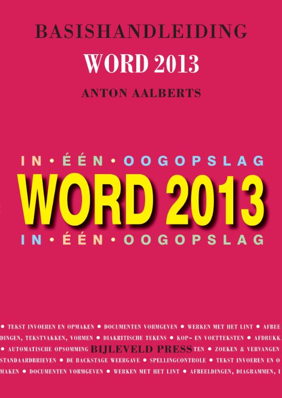 Omslag van 2013