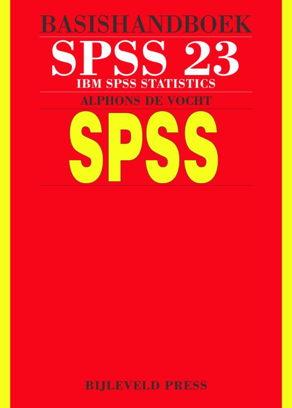 Omslag van Basishandboek SPSS 23