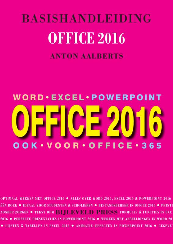 Omslag van Basishandleiding Office 2016