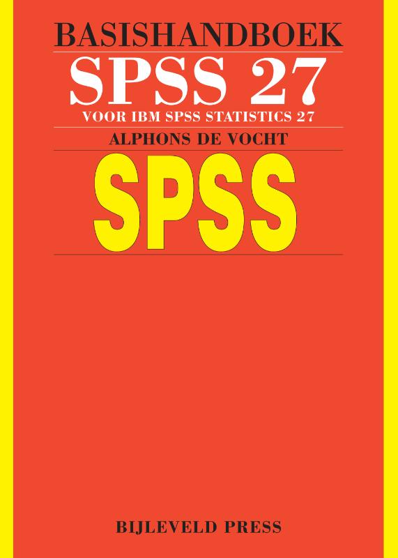 Omslag van Basishandboek SPSS 27