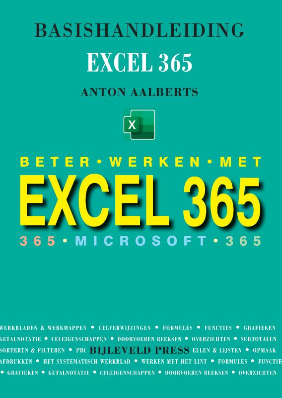 Omslag van Basishandleiding beter werken met Excel 365