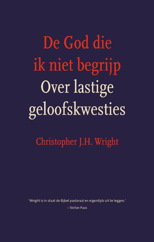 Omslag van De God die ik niet begrijp