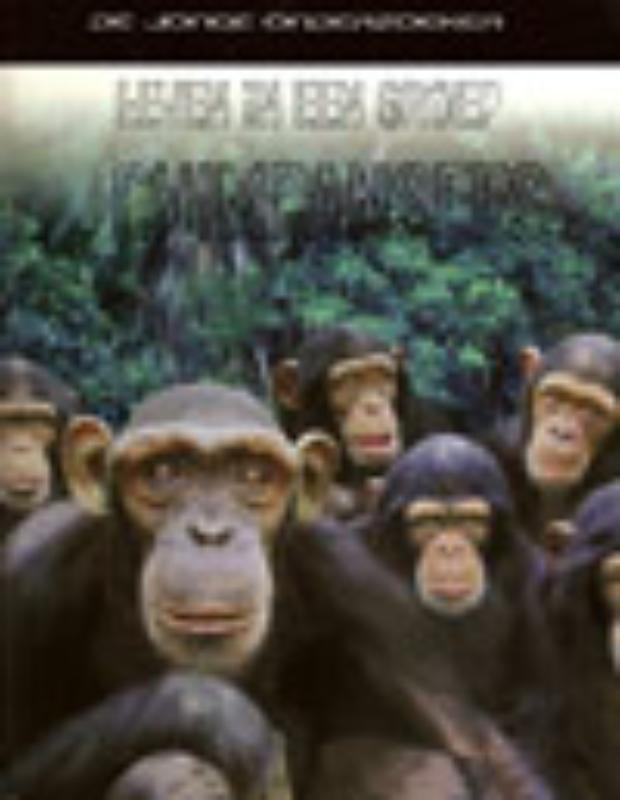 Omslag van Leven in een groep chimpansees