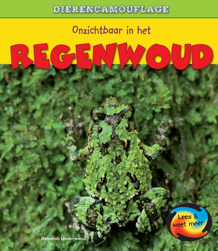 Omslag van Onzichtbaar in het regenwoud