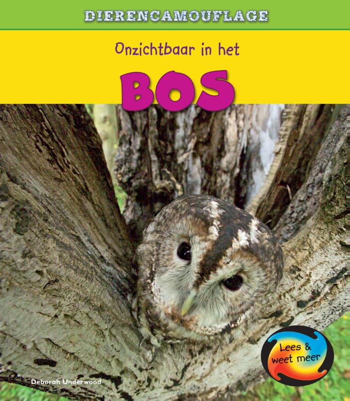 Omslag van Onzichtbaar in het bos