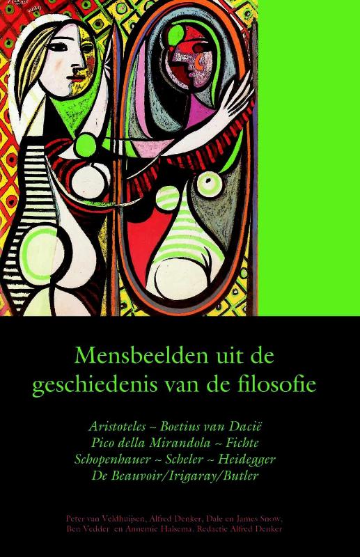 Omslag van Mensbeelden uit de geschiedenis van de filosofie