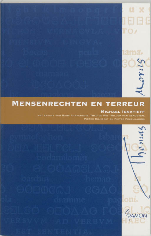 Omslag van Mensenrechten en terreur