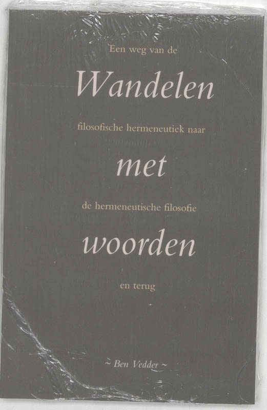 Omslag van Wandelen met woorden
