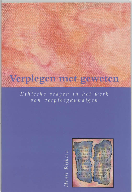 Omslag van Verplegen met geweten